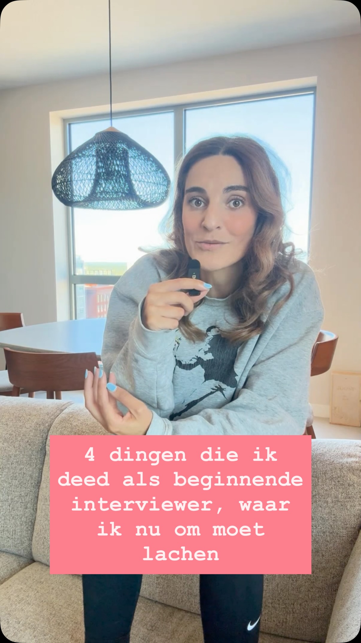 4 dingen die ik deed als beginnende interviewer, waar ik nu om moet lachen

Over nummer 4 (misschien wel mijn slechtste interview ooit) vertel ik morgen meer...