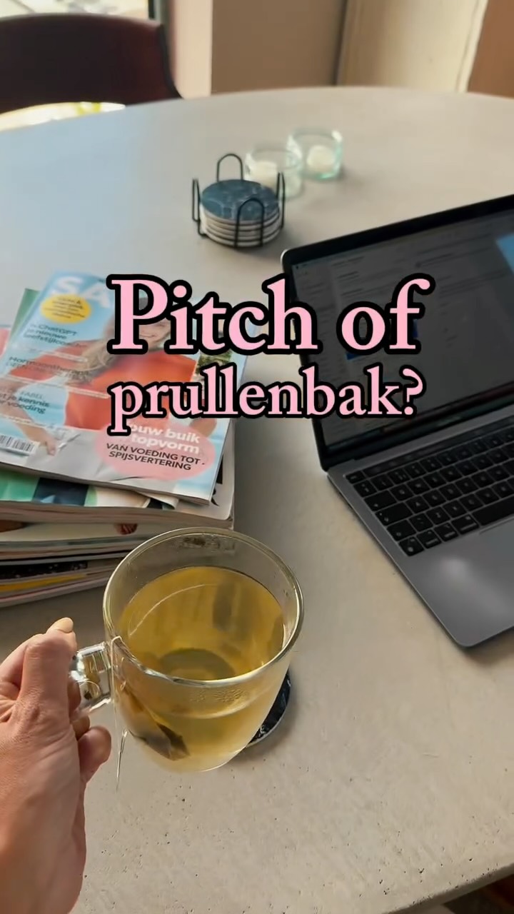 Laat vooral weten of jij dit zou willen lezen! 💃🏽

Aflevering 2 van Pitch of Prullenbak? De komende weken geef ik je hier feedback op je idee voor een artikel.

Want het kan best lastig zijn in je eentje om te bedenken of je idee voor een artikel écht goed is…

Meedoen (=anoniem)? Stuur me even een DM of mail
