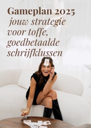 Gameplan: maak in 2 uurtjes jouw jaarplan