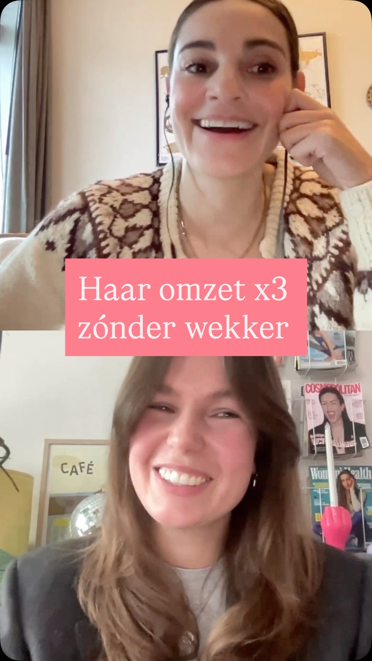 Ik vroeg @cilla.peters in mijn podcast wat ze van mijn cursus ‘Meer verdienen als freelance journalist’ vond, maar ik had GEEN IDEE dat ze dít zou zeggen 

Ze zag niet alleen haar omzet groeien,
ze hoeft ook nooit meer een wekker te zetten (als ik dat zou doen, word ik om 3 uur ‘s middags wakker, denk ik 😂)

En ondertussen schrijft en redigeert ze stukken voor onder andere Cosmopolitan, Women’s Health en Linda.nl 

De rest vertelt ze natuurlijk in de aflevering 💁🏽‍♀️ Reageer even met ‘podcast120’, dan DM ik je de link